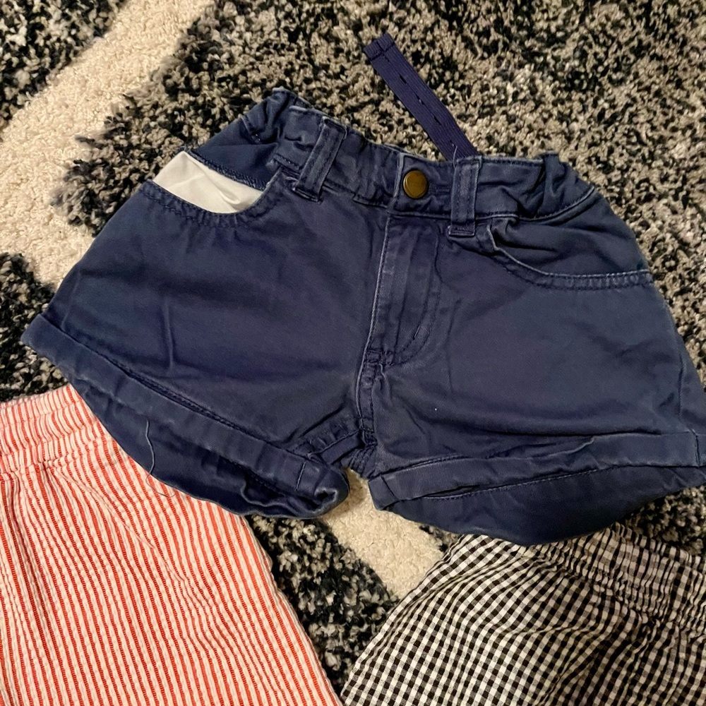 Boys 4T Shorts Collection - Carters, H&M, MM, Carhartt, & Gingham Brands - Picture 4 of 9